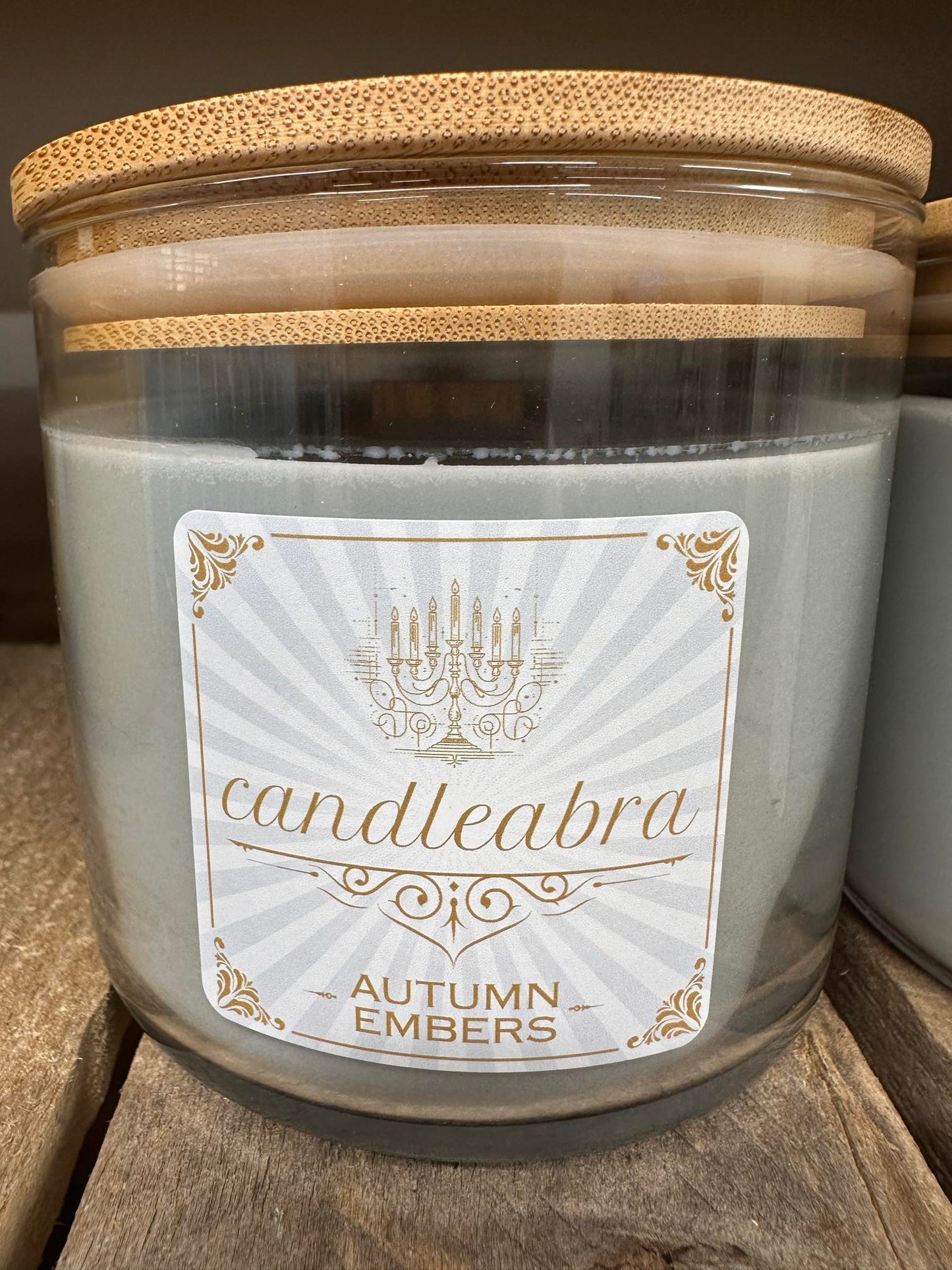 Candleabra Autumn Embers Candle