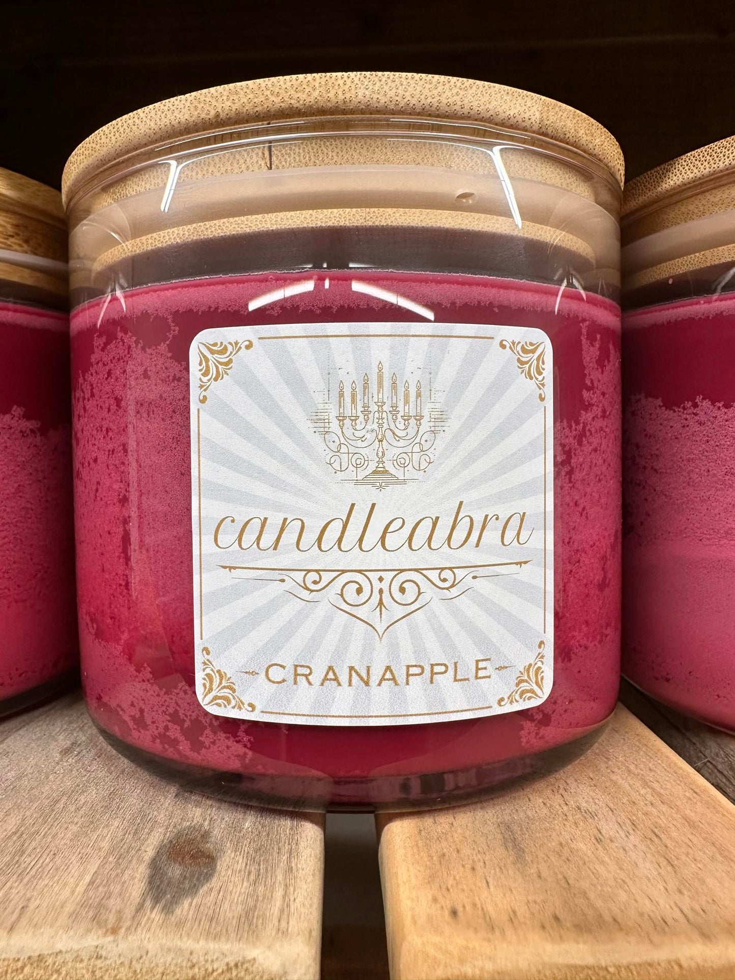 Candleabra Cranapple Candle