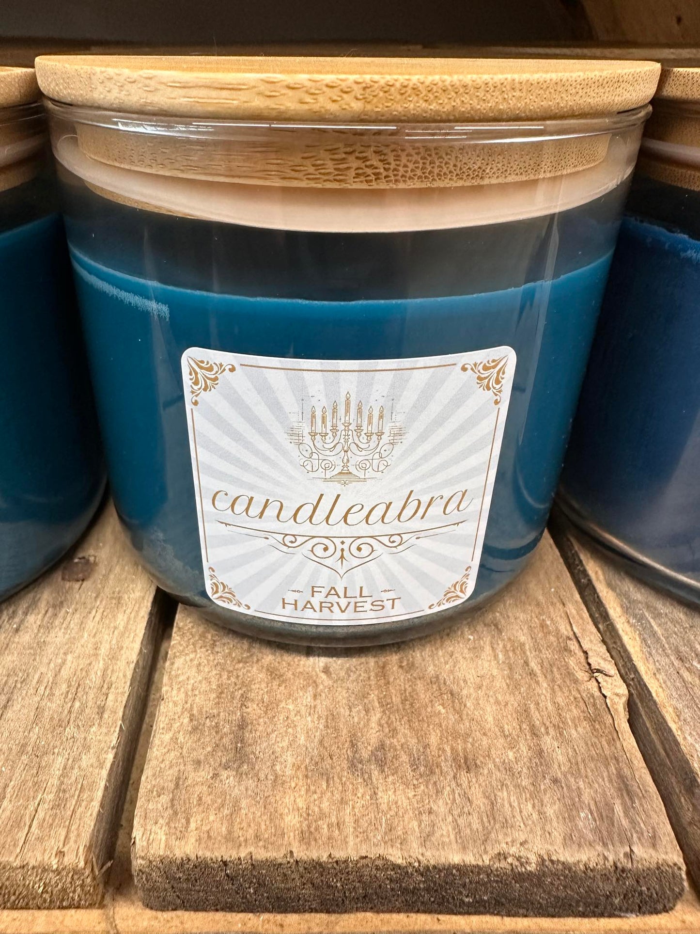Candleabra Fall Harvest Candle