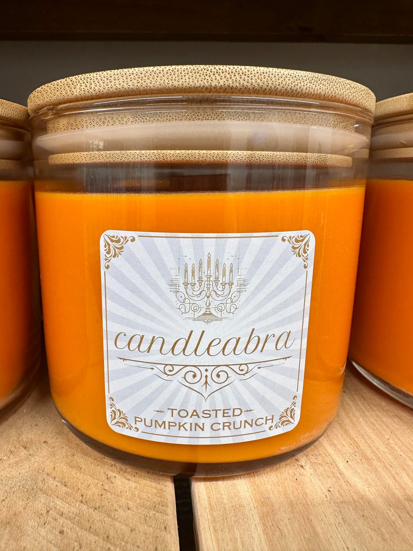 Candleabra Toasted Pumpkin Crunch Candle