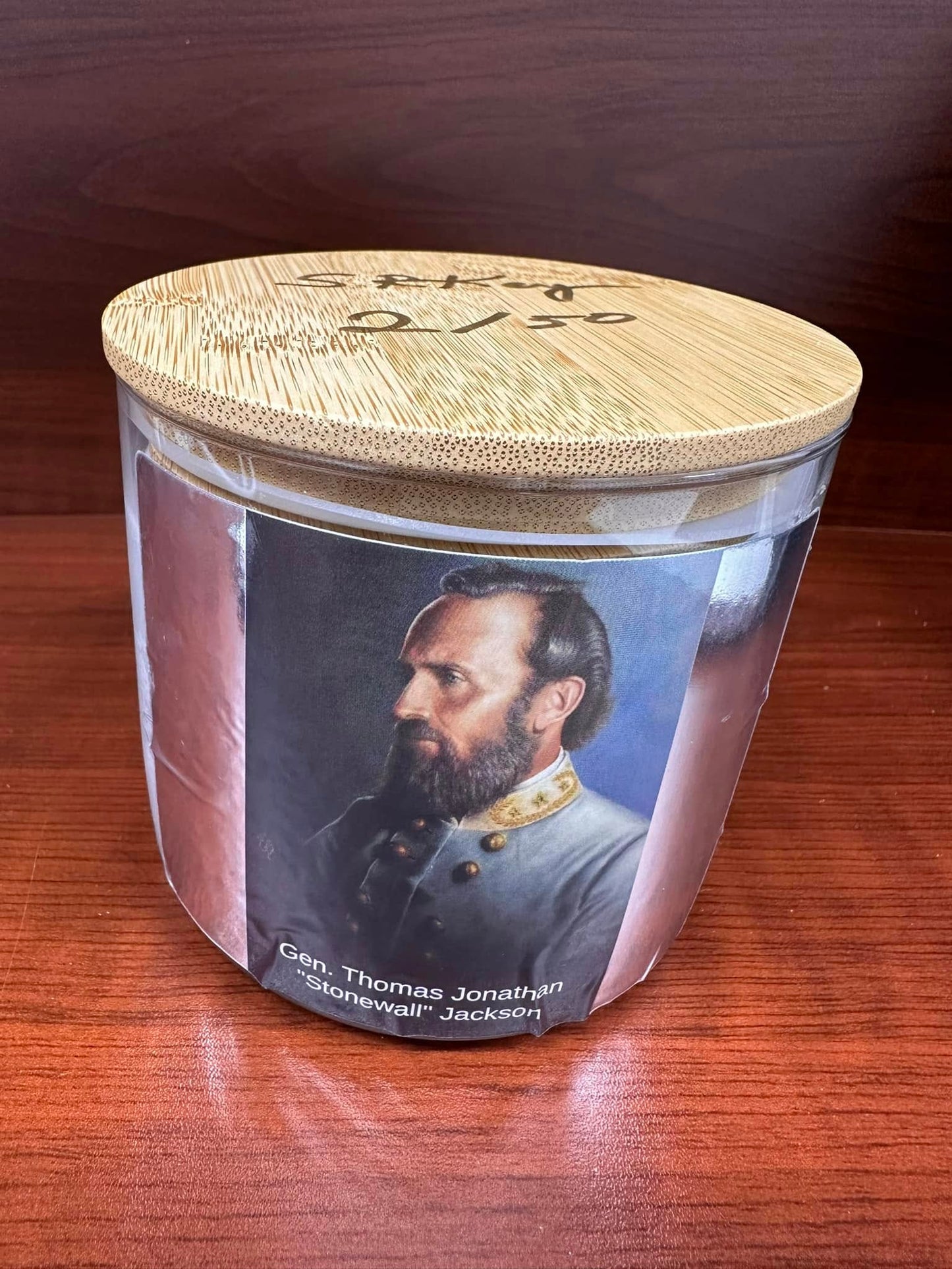 Candleabra Civil War Series 1 Candle Set - Stonewall Jackson and Robert E. Lee